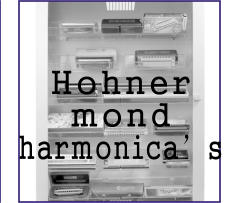 Hohner mond harmonica’s