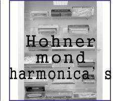 Hohner mond harmonica’s