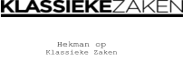 Hekman op  Klassieke Zaken